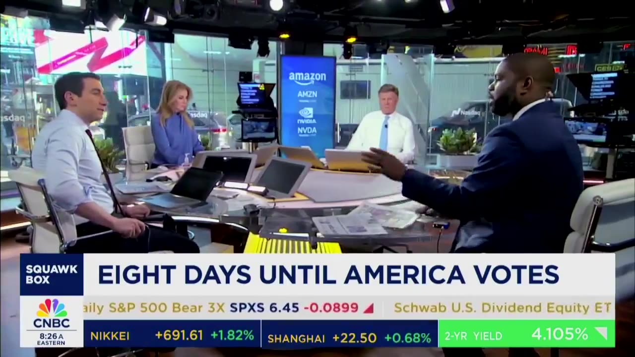 Byron Donalds leave CNBC hosts speechless