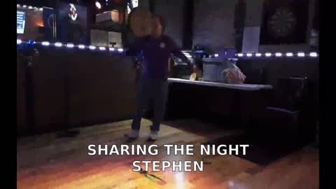 STEPHEN SHARING THE NIGHT