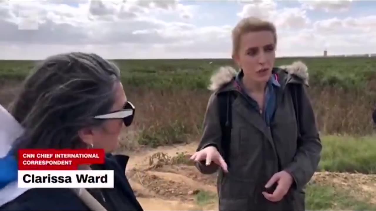 Clarissa Ward Interviews a Small Group of Israeli Protesters Who Are Blocking Aid in to Gaza Their