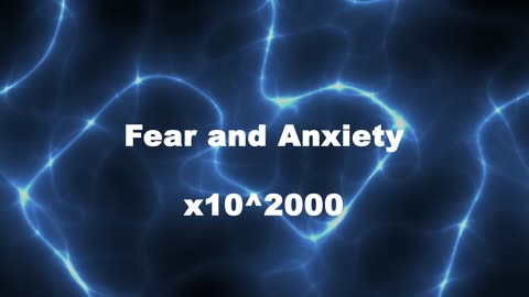 Amplified Reiki [AR] for Fear and Anxiety - 10^2000 x Stronger Energy