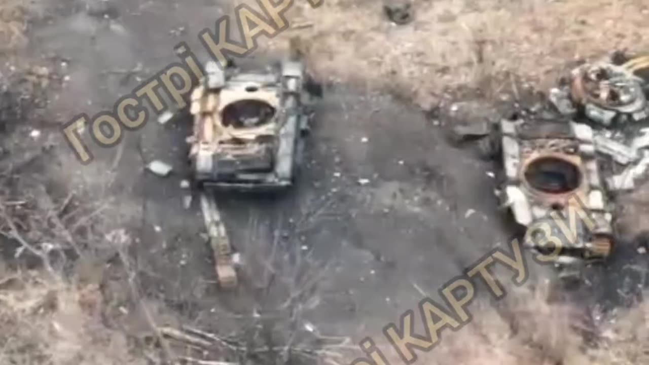 Intense Footage of What Remains of a Russian Column