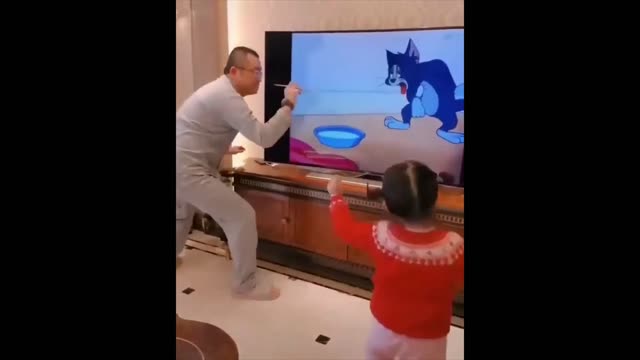 ***Amazing***Dad Becomes Cartoon