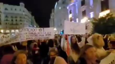 VALENCIA, SPAIN RISING UP AGAINST VACCINE PASSPORTS