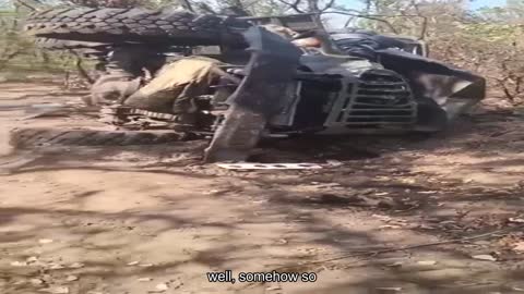 "Somehow, the fate of our enemy, bl@d", - a detailed review of battered vehicles with the V-symbol.