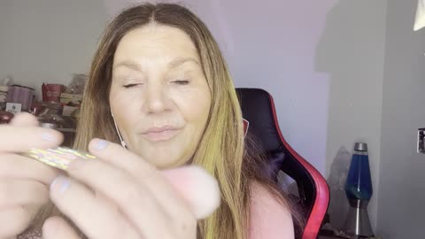 ASMR tingly face brushing