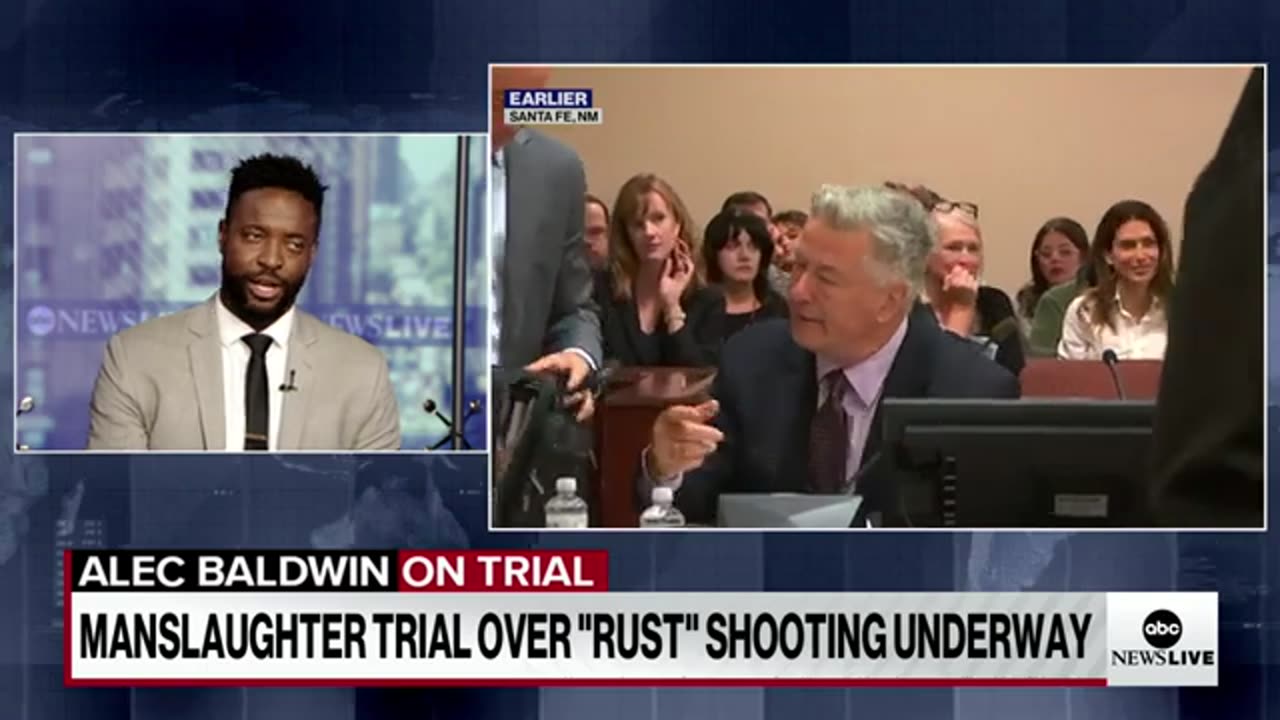 Alec Baldwin's culpability in 'Rust' shooting disputed in opening statements ABC News