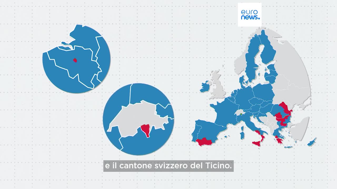 CURIOSITà EUROPEE Quali sono i Paesi con più diseguaglianze e le regioni più povere d'Europa?Più di un quinto della popolazione dell'UE è attualmente a rischio povertà o di esclusione sociale,afferma Eurostat sulle condizioni di vita