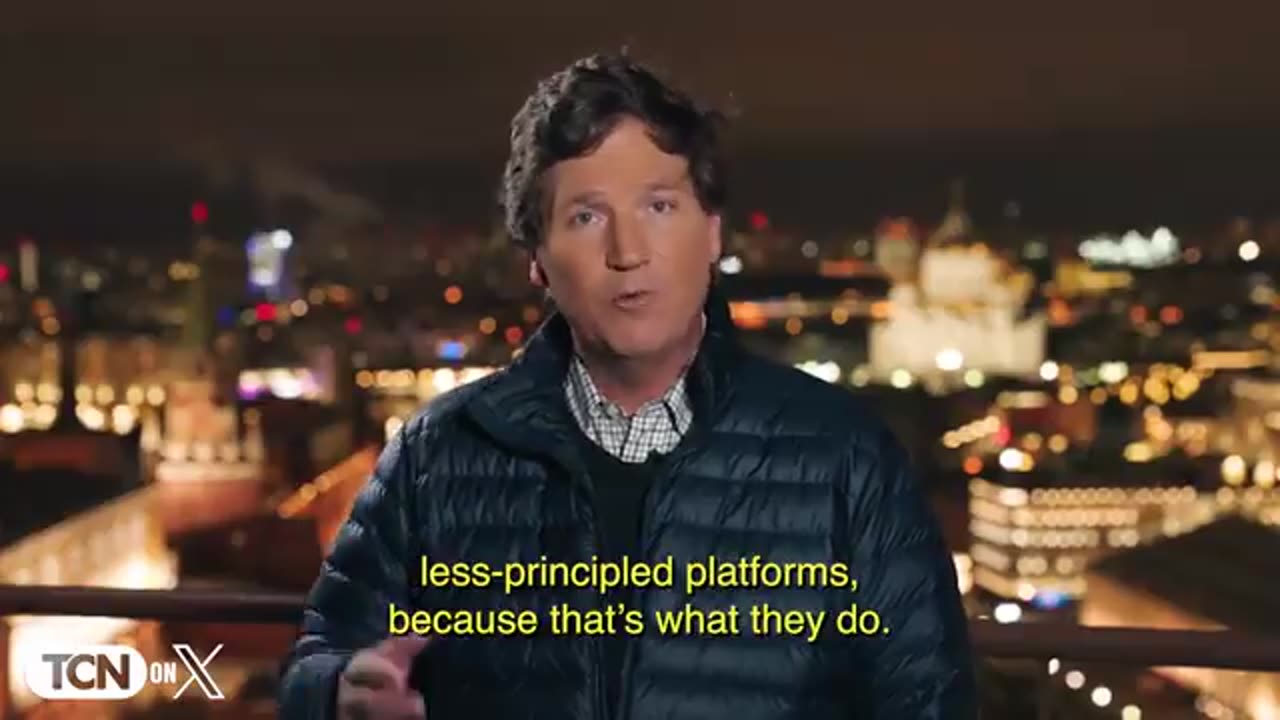 Tucker Carlson explains with logical reasoning why he's interviewing Putin in Russia.