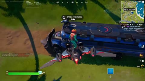 Random Vehicle Challenge in Fortnite