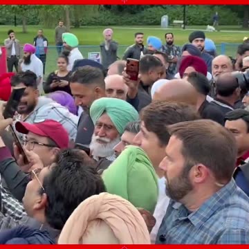 Trudeau Spotted in Mumbai, Surrey