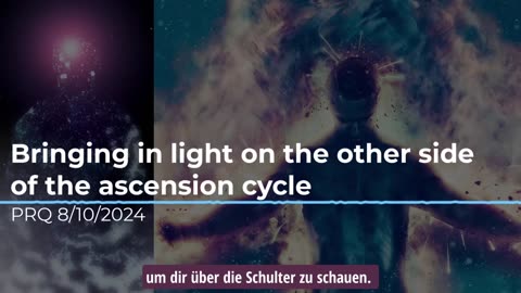 Licht hineinbringen, auf der anderen Seite des Aufstiegszyklus