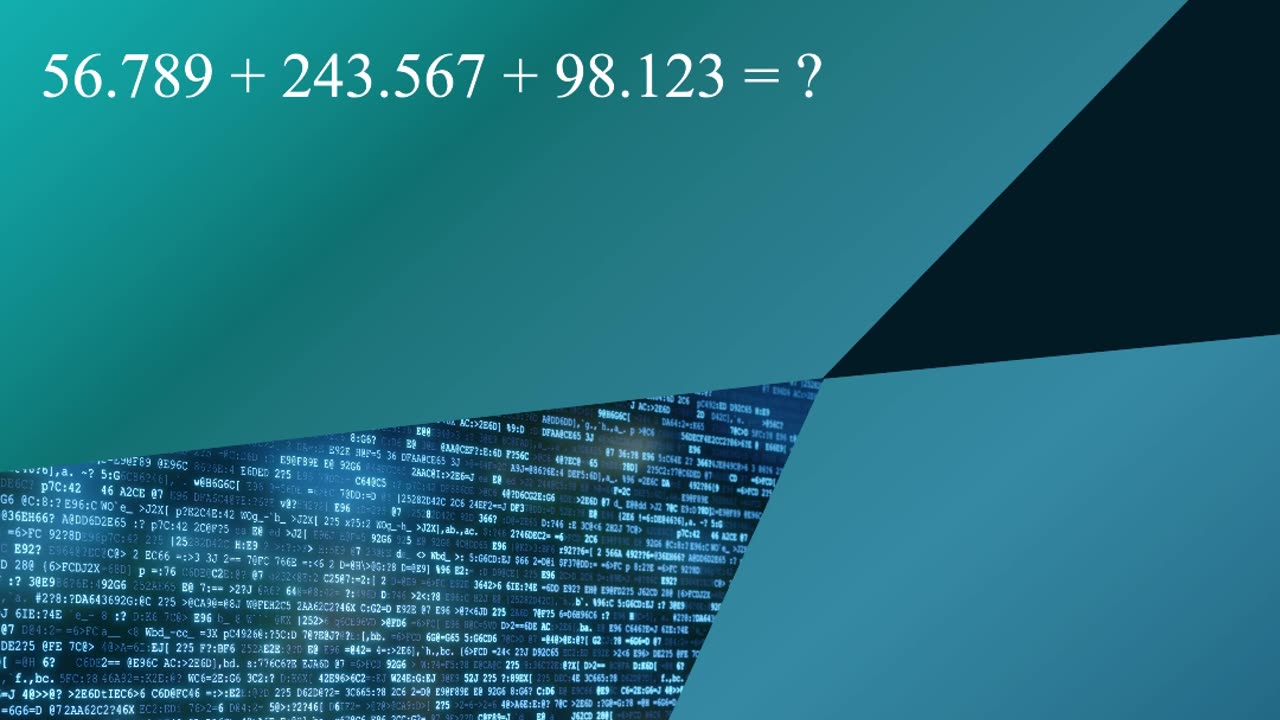 Put your mental math to test - Addition - Challenge - 4