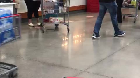 Contest Winner: 16 mins. in Costco w/no mask.