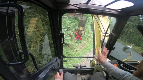 Running Fecon fmx36 on Yanmar Excavator