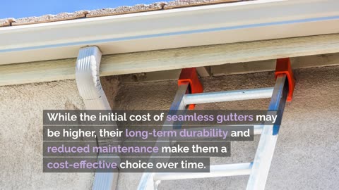 What is a Seamless Gutter? Their Advantages over Sectional Guttering