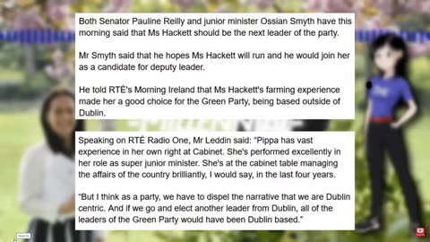 Eamon Ryan Resigns-The leaderless Greens (The Millennial Cynic) 26-06-24