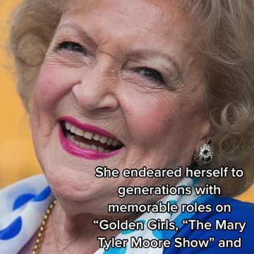 #BettyWhite has died at age 99. #news #celebnews #goldengirl