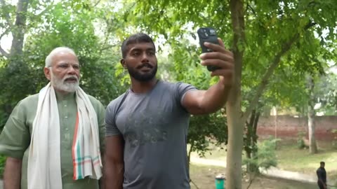 Swach Bharat with pm modi and ankit baiyanpuria