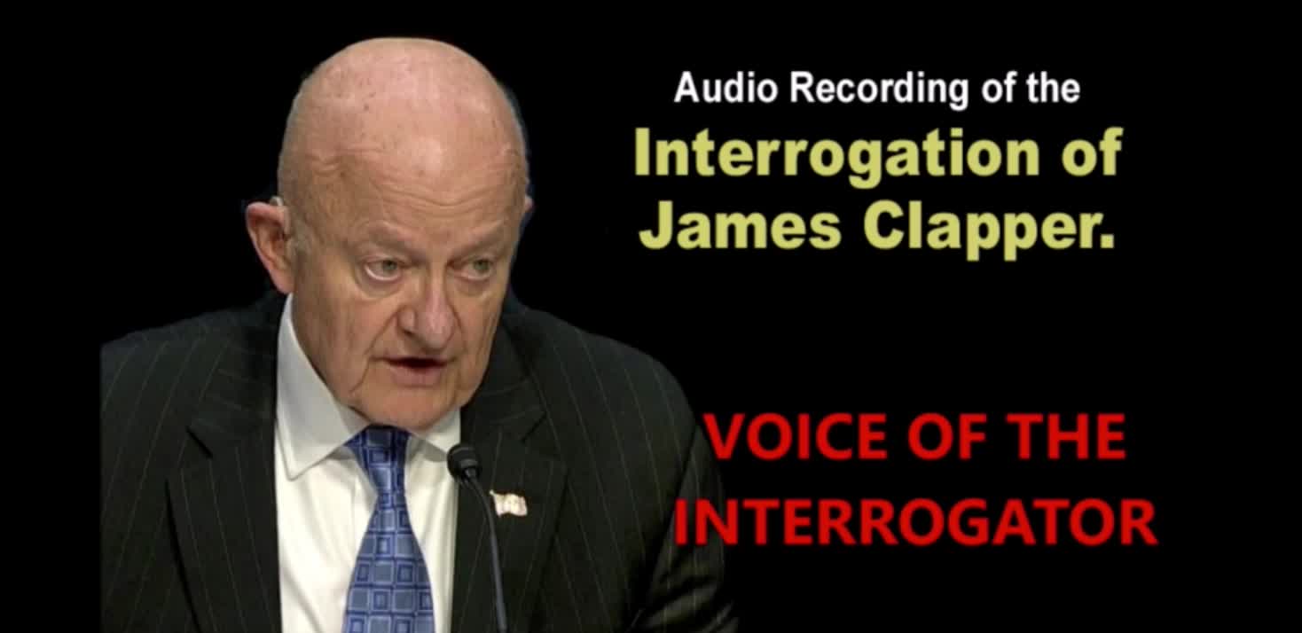 James Clapper (possibly-not 100%) former NSA director unleashes the truth.