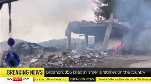 Nearly 500 killed in Israeli strikes on southern Lebanon