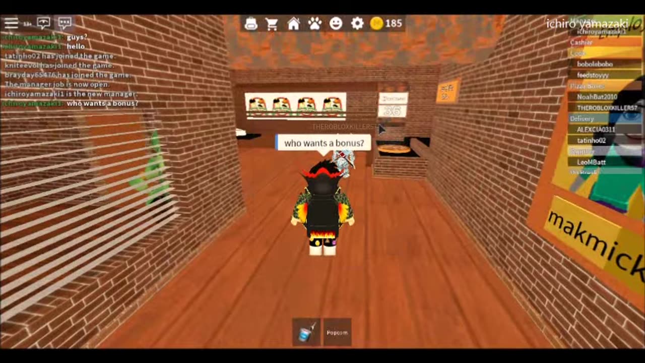 Work At Pizza Place ROBLOX Gameplay | Ichiro Yamazaki TV