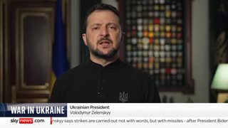 Zelensky is now THREATENING Russia.