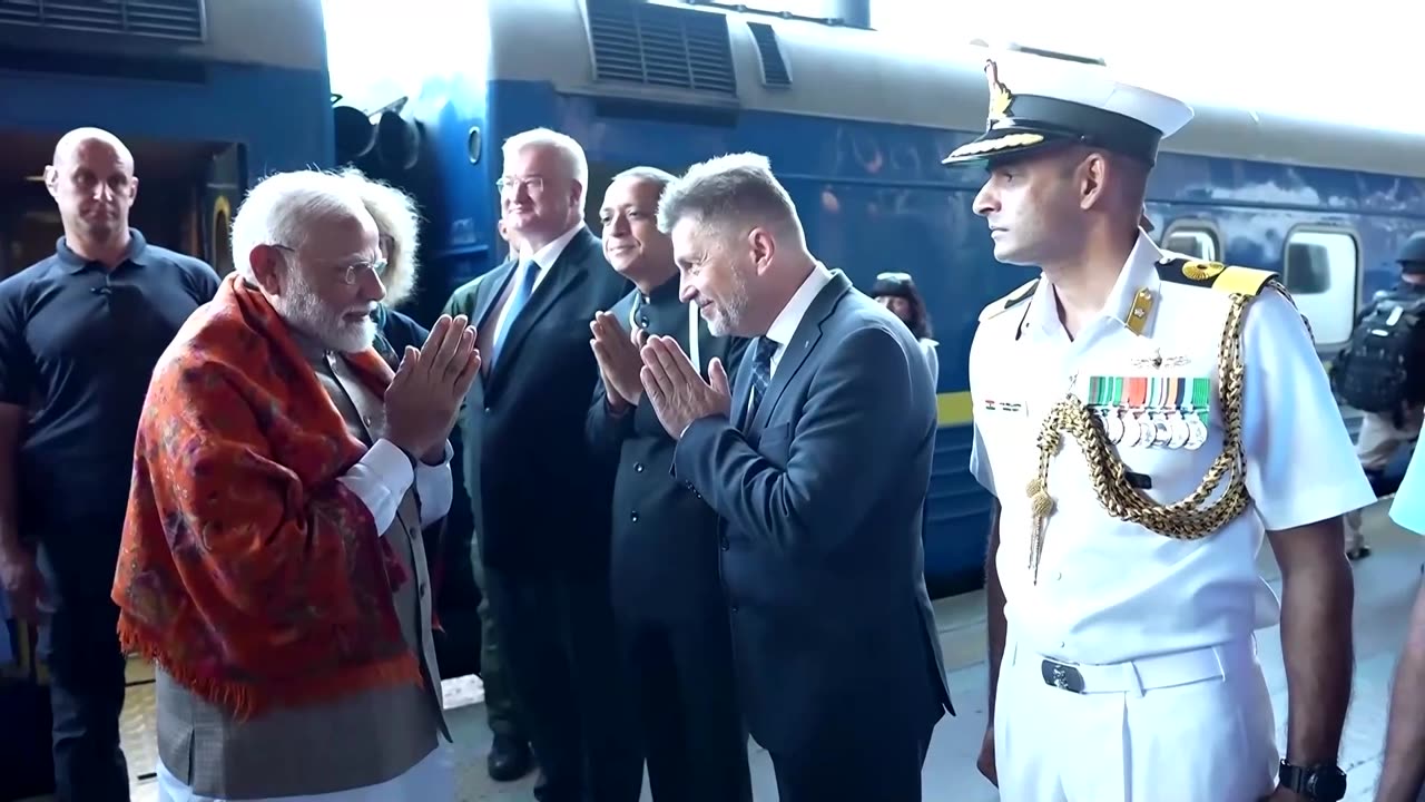 Modi arrives in Kyiv for talks with Ukraine's Zelenskiy