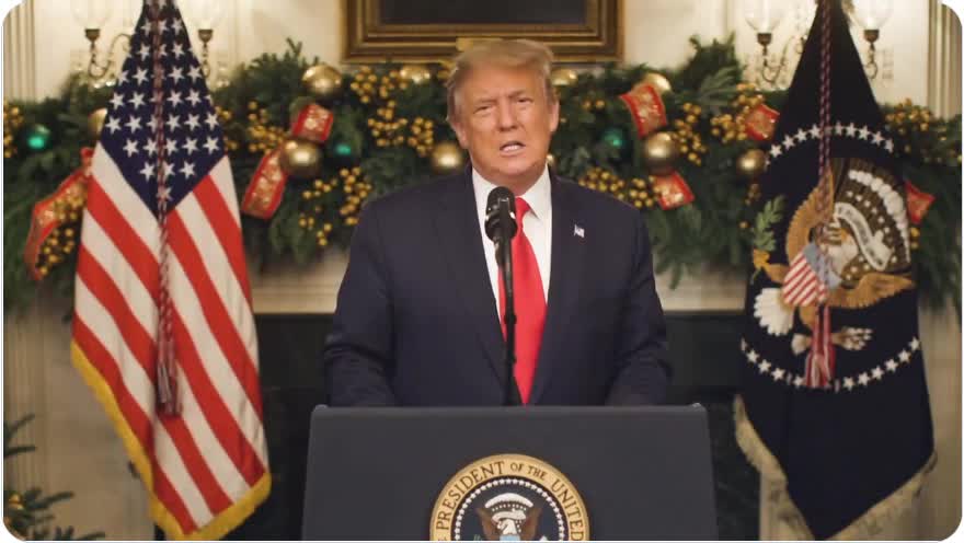 Donald J. Trump | On the Relieve Package - Dec 22, 2020