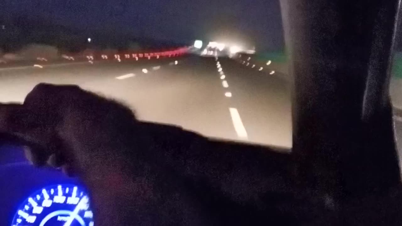 Motorway traveling