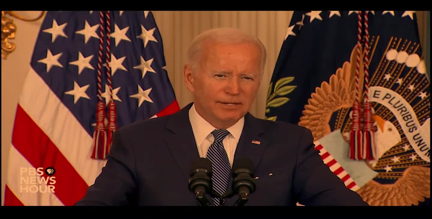 Joe Biden - "everythings gonna make it sure that the knemocracy delivers"