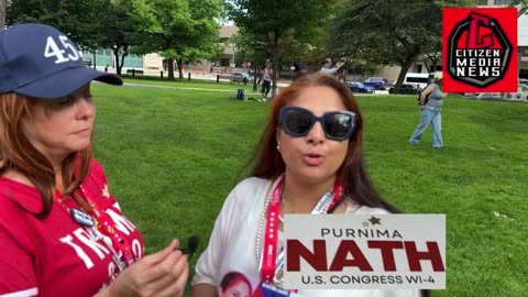 RNC 2024 - Purnima Nath Discusses Her Congressional Campaign in Milwaukee 2024 RNC Interview