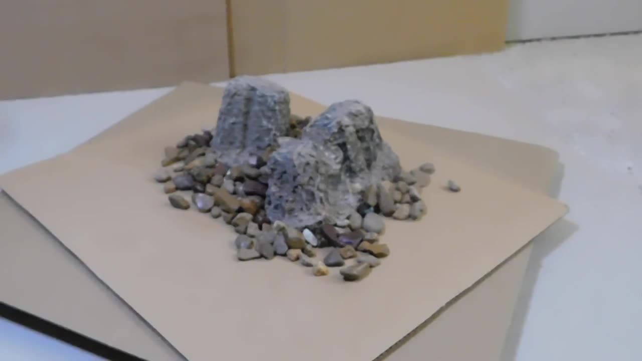 How To Make a Rock for Table-Top Gaming in 8 Minutes