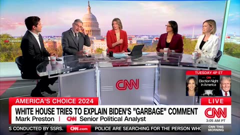 CNN Panelist Says Biden Should 'Embrace' Calling Trump Supporters 'Garbage'