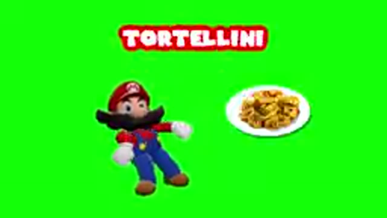 Pizza, Pasta... with SMG4 Mario (The ORIGINAL green screen!)