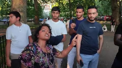 Shalini Drives Muslim Visitors Crazy