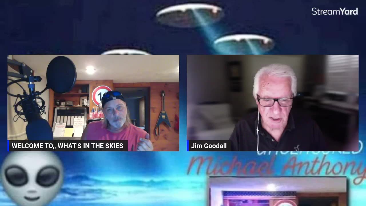 What's In The Skies with MICHAEL ANTHONY - Welcome Jim Goodall