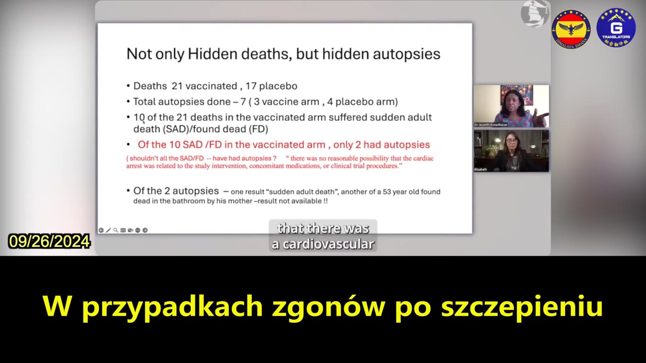 【PL】Australijski lekarz odkrywa, że Pfizer ukrył dane o zgonach w badaniu szczepionki na COVID