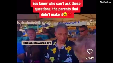 Press Conference Canceled: POS Maui Mayor Confronted By Angry Residents About Missing Kids