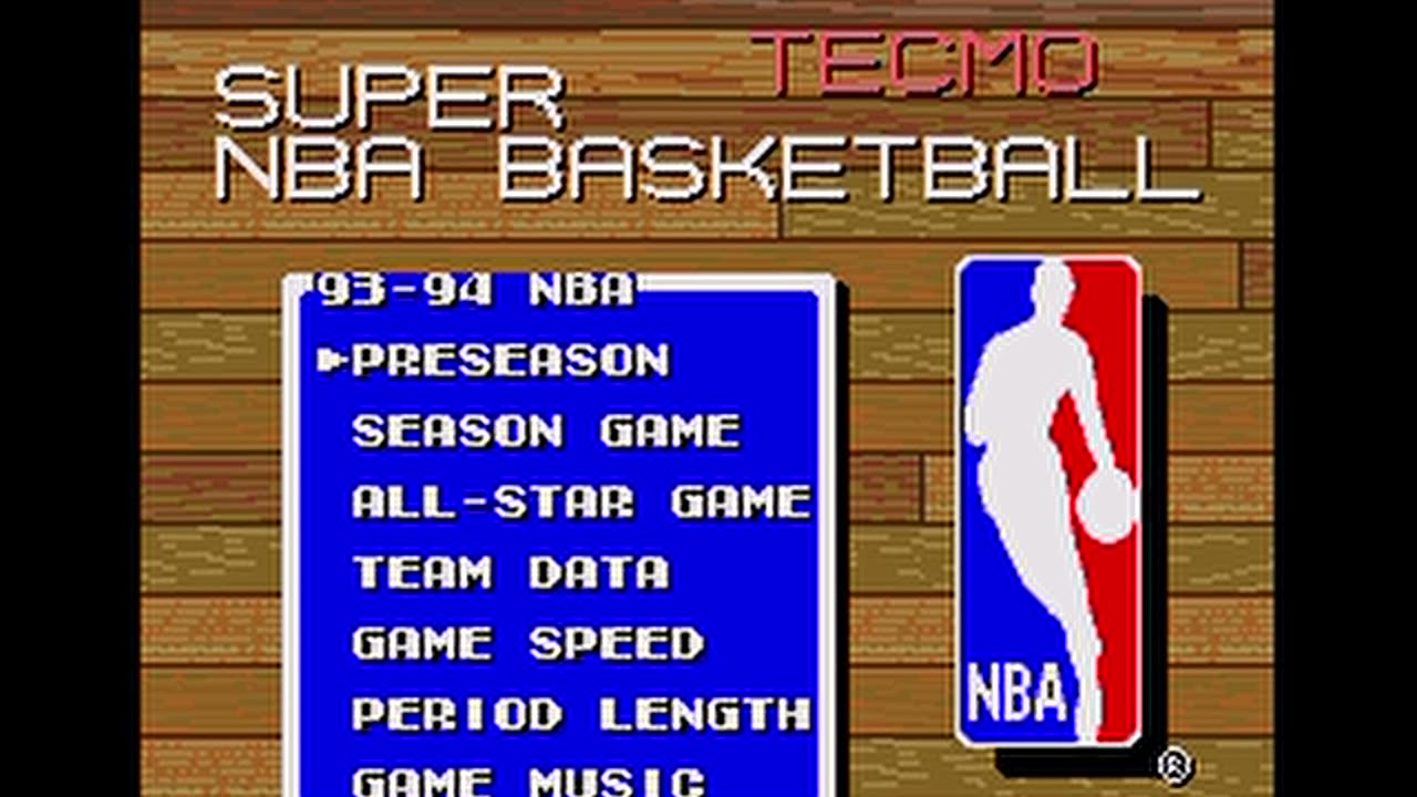 Genesis Rom Tecmo Super NBA Basketball