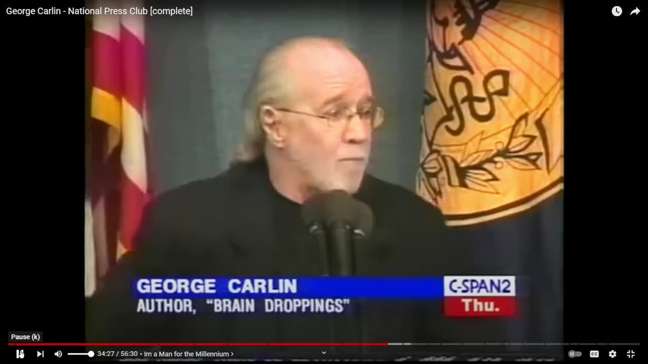 George Carlin at The National Press Club