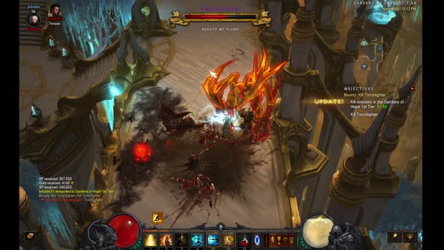 diablo 3 -- bounty torchlighter