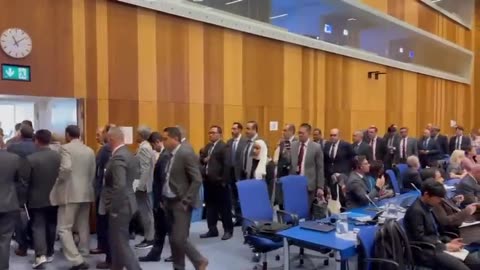 Izraeli merr fjalimin në Konventën e OKB, anëtarët braktisin sallën