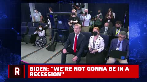 BIDEN: We’re not gonna be in a recession