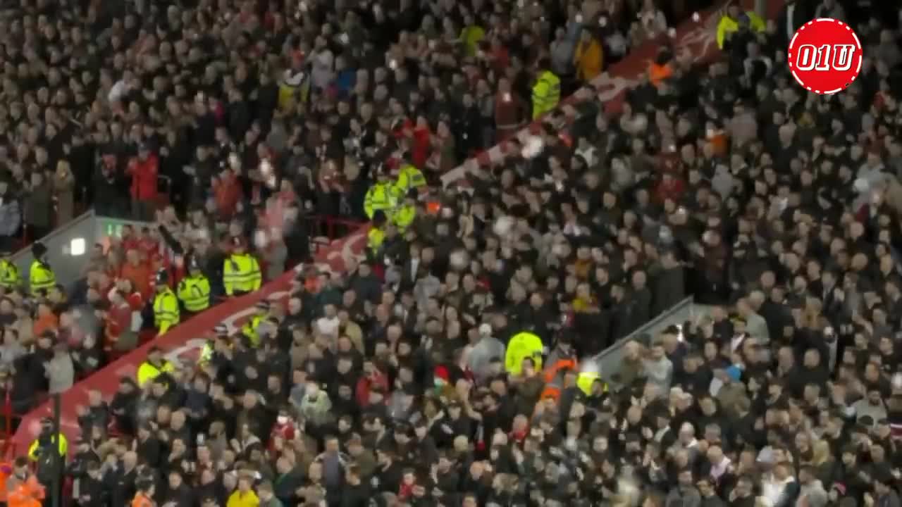 Liverpool Fans Show Their Support For Cristiano Ronaldo