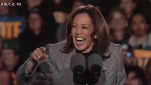 Kamala Harris' crowd is stumped after she tells them to all start shouting their own names.