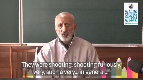 Gagik Khlopuzyan tells the Ukrainian military was shooting at civilians.