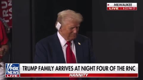 Trump family arrives at night four of the RNC