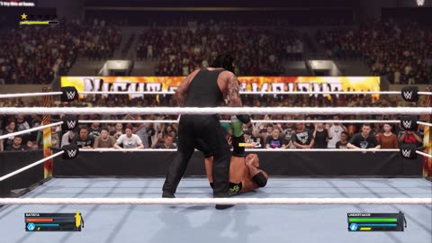 WWE 2K24 [The Undertaker VS Dave Bautista] Full Match