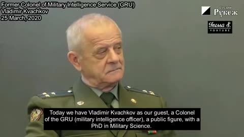 EX-RUSSIAN INTEL OFFICER Depopulation agenda is real