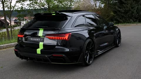 Mansory Audi RS6 In Black Green